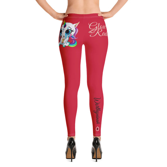 RED GEMINI LEGGINGS NINAH 4