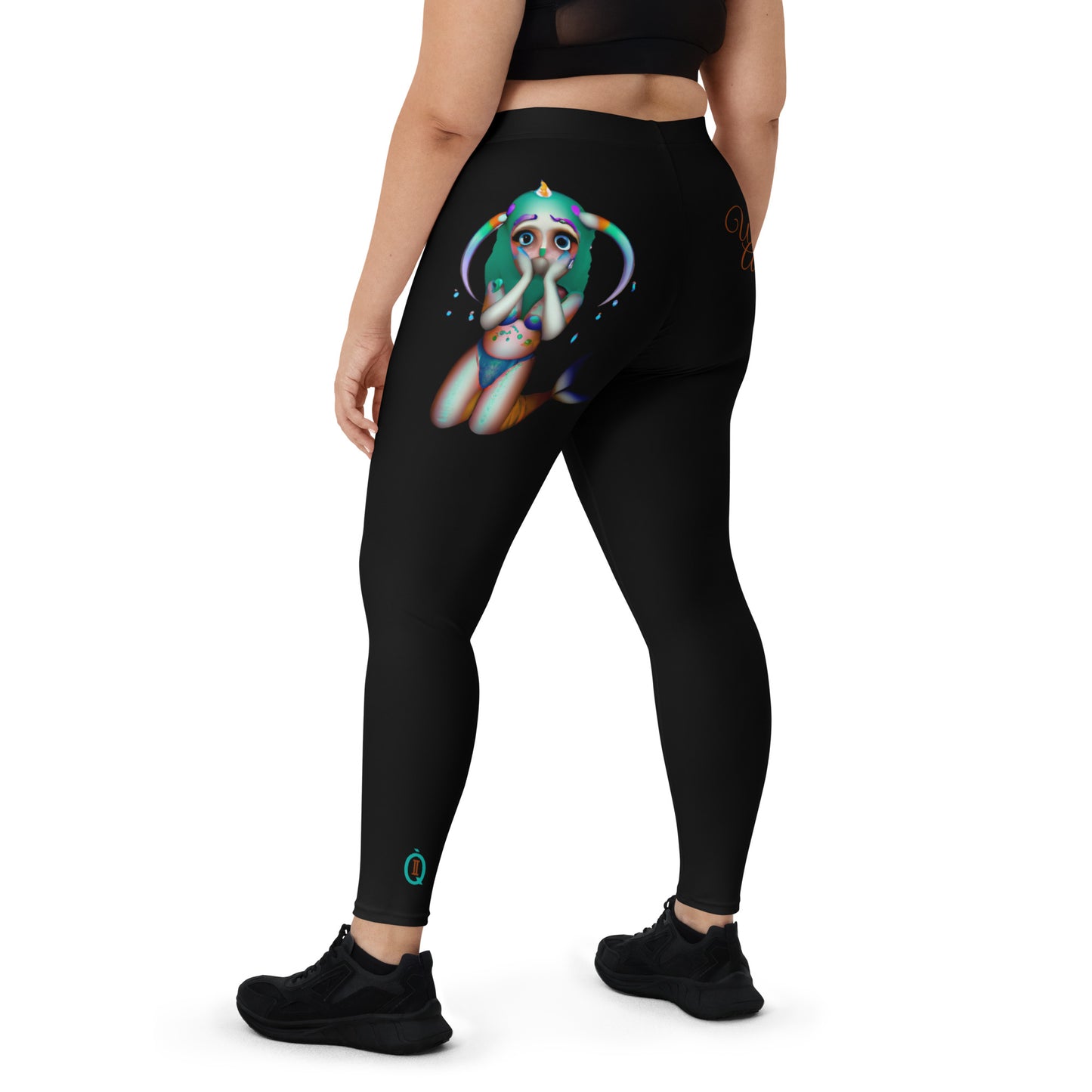 BLACK GEMINI LEGGINGS NINAH 9