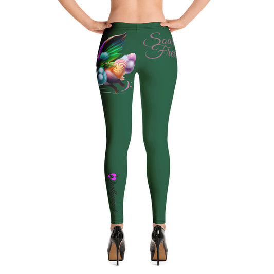 FOREST GREEN LEO LEGGINGS NINAH 2