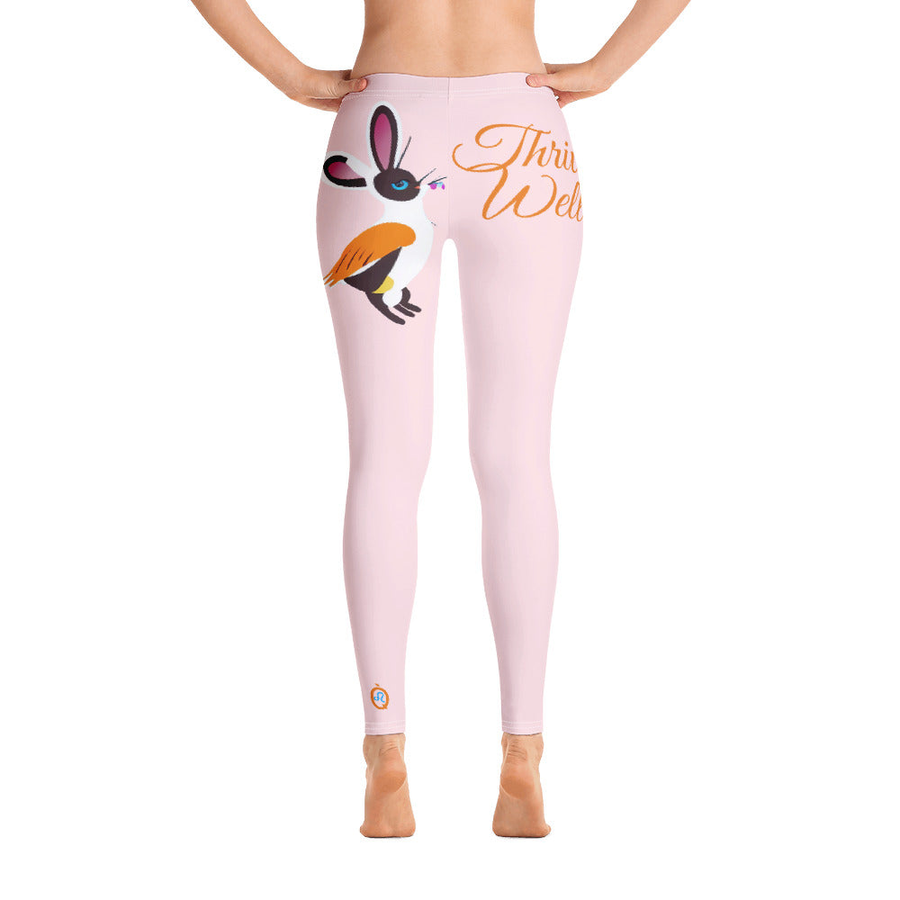 PALE PINK LEO LEGGINGS NINAH 7