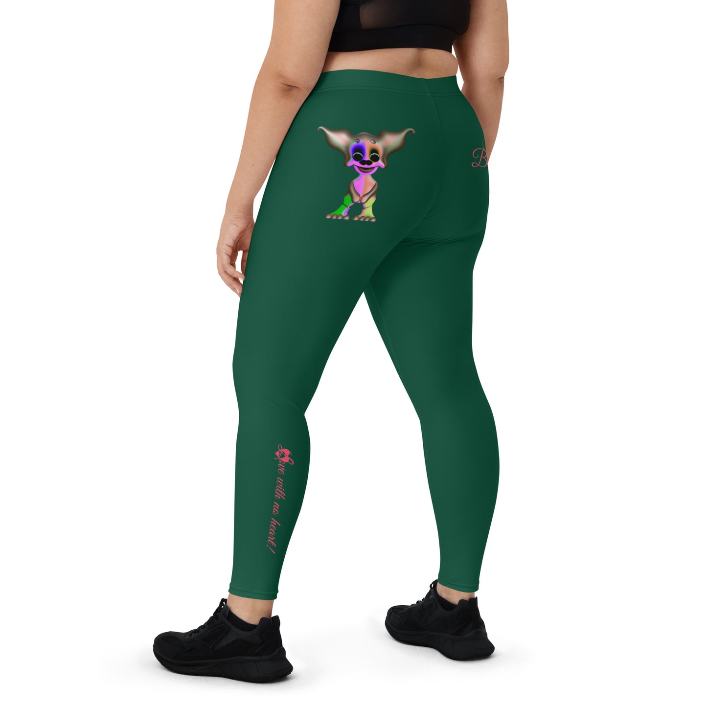 BRITISH RACING GREEN SAGITTARIUS LEGGINGS NINAH 6