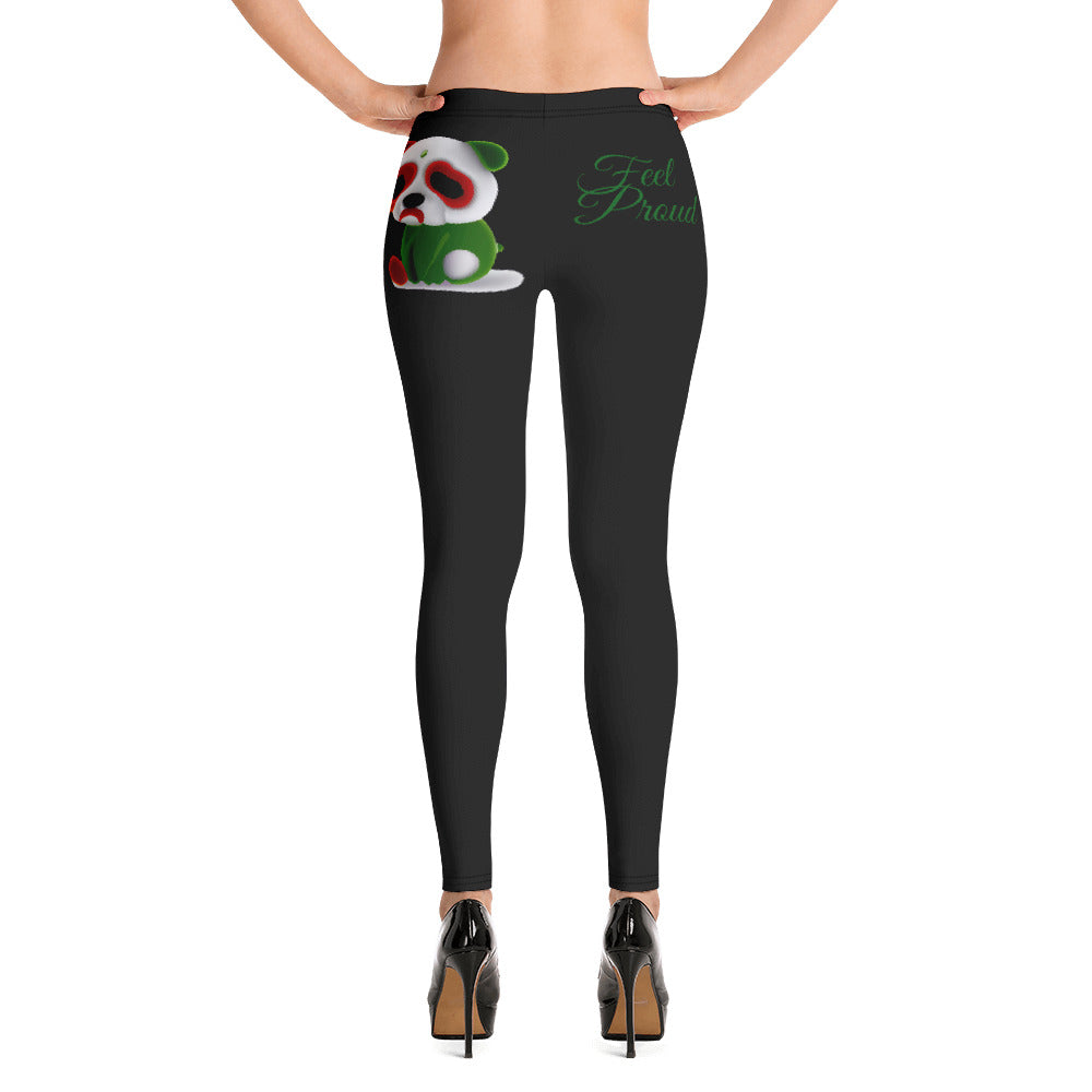 BLACK TAURUS LEGGINGS NINAH 2