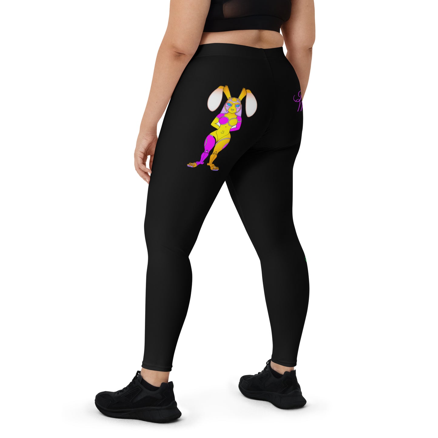 BLACK TAURUS LEGGINGS NINAH 5