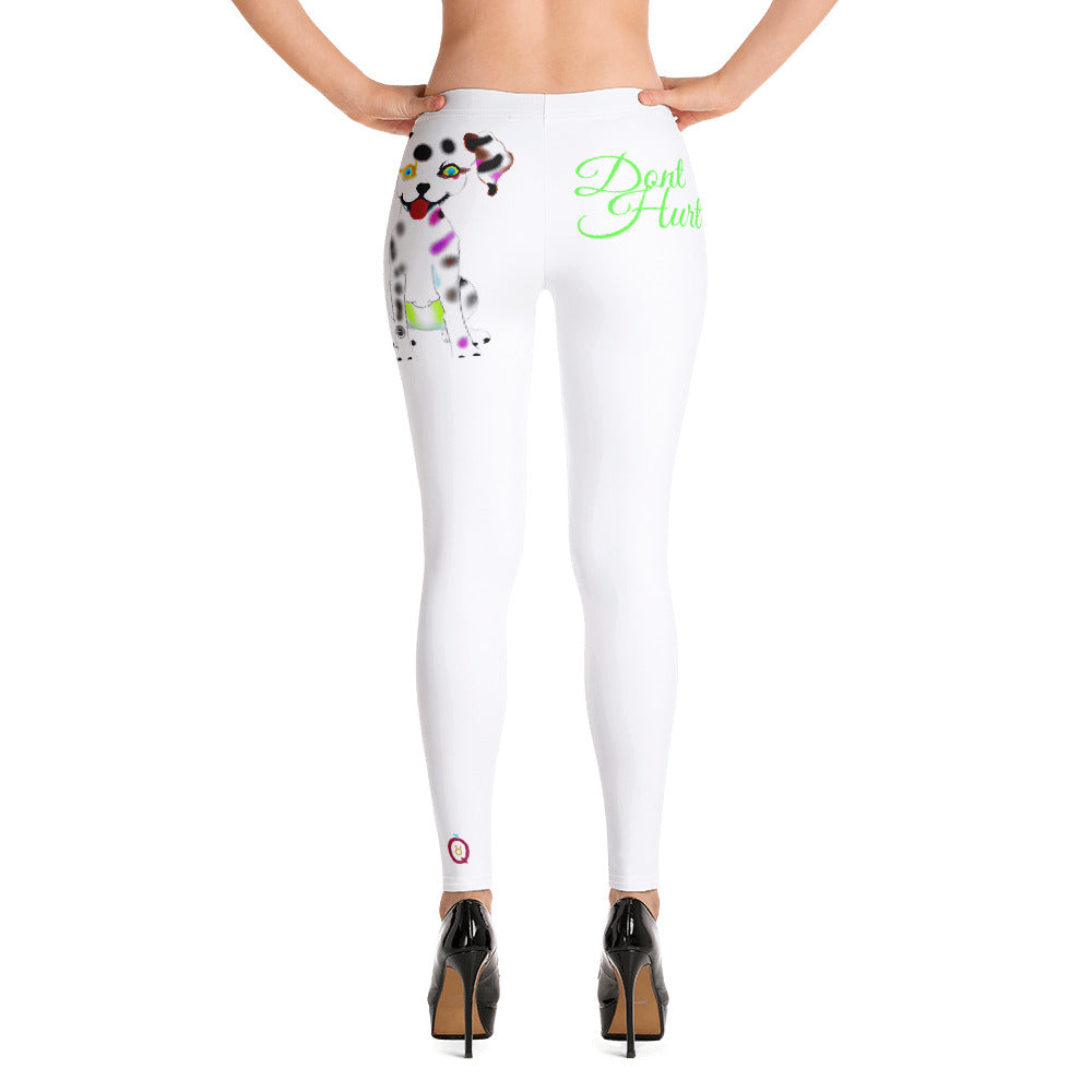 WHITE TAURUS LEGGINGS NINAH 8