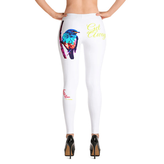 WHITE TAURUS LEGGINGS NINAH 9