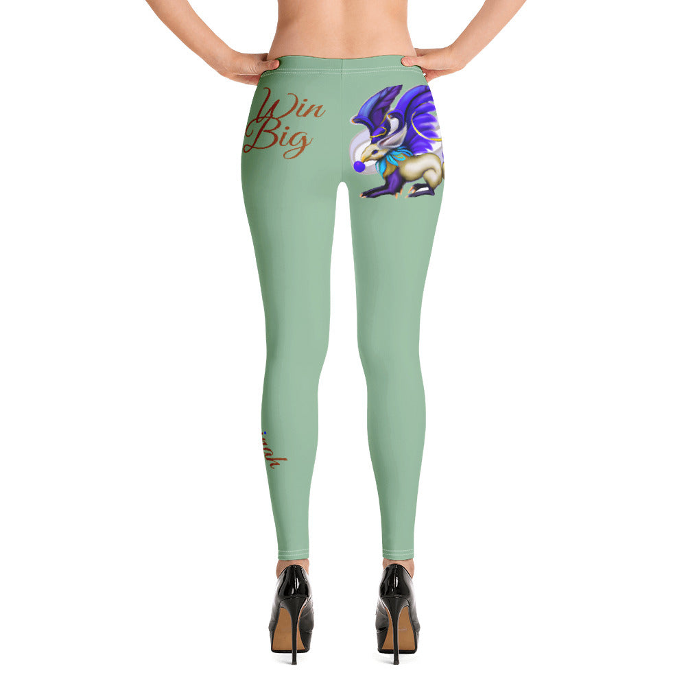 DARK SEA GREEN TAURUS LEGGINGS NINAH 10