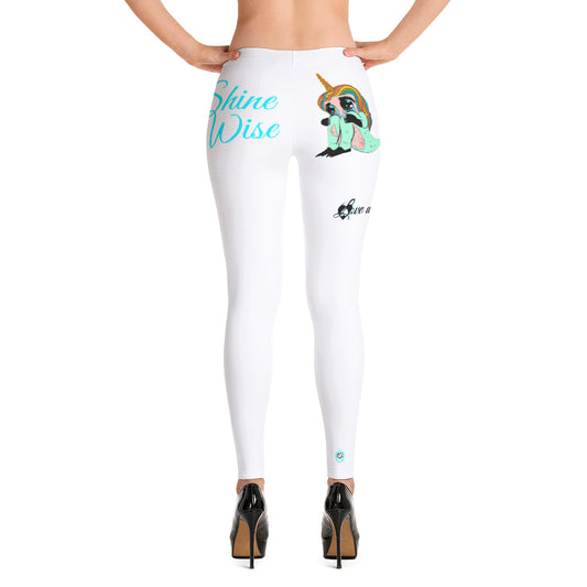 WHITE CANCER LEGGINGS NINAH 7