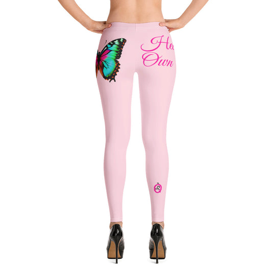 PALE PINK LEO LEGGINGS NINAH 10