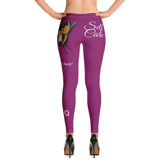 EGGPLANT LIBRA LEGGINGS NINAH 1