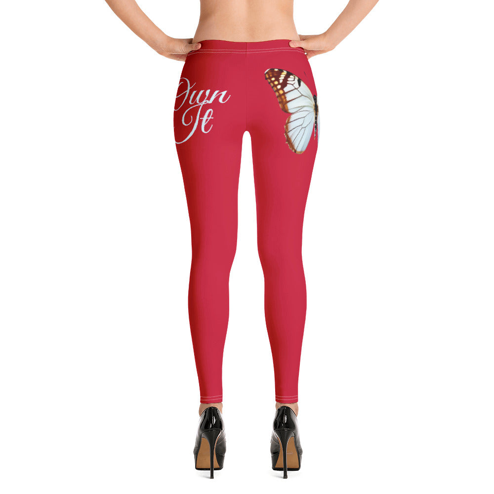 RED PISCES LEGGINGS NINAH 1