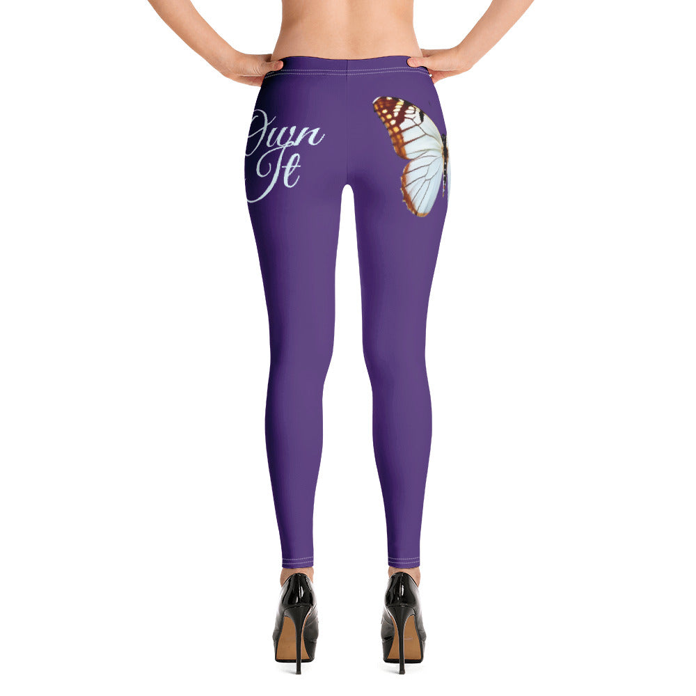 PURPLE PISCES LEGGINGS NINAH 1