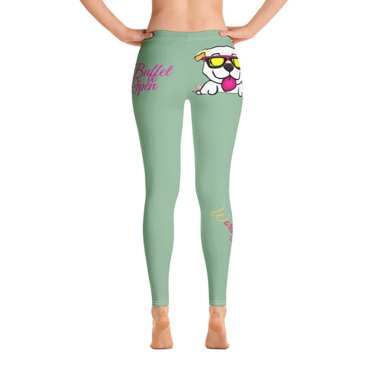 DARK SEA GREEN GEMINI LEGGINGS NINAH 13