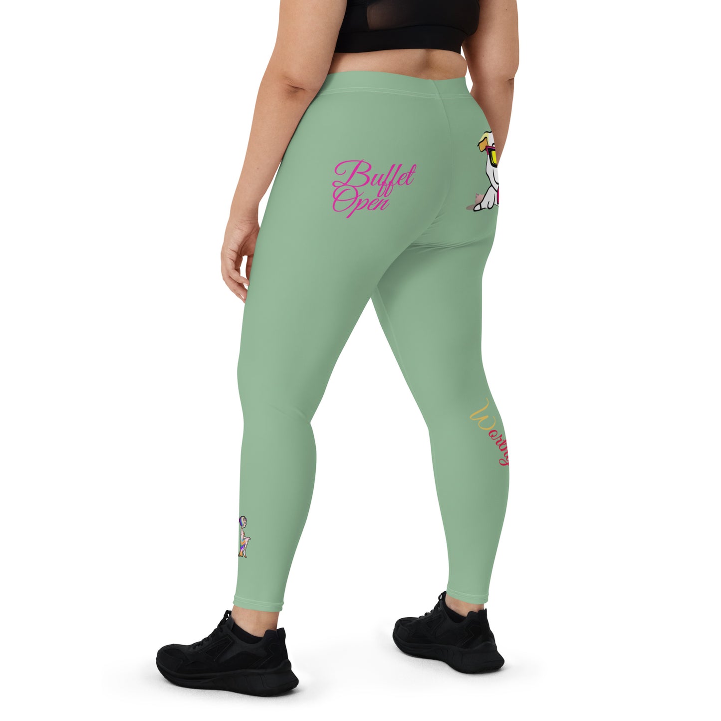 DARK SEA GREEN GEMINI LEGGINGS NINAH 13