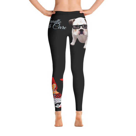 BLACK AQUARIUS LEGGINGS NINAH 14