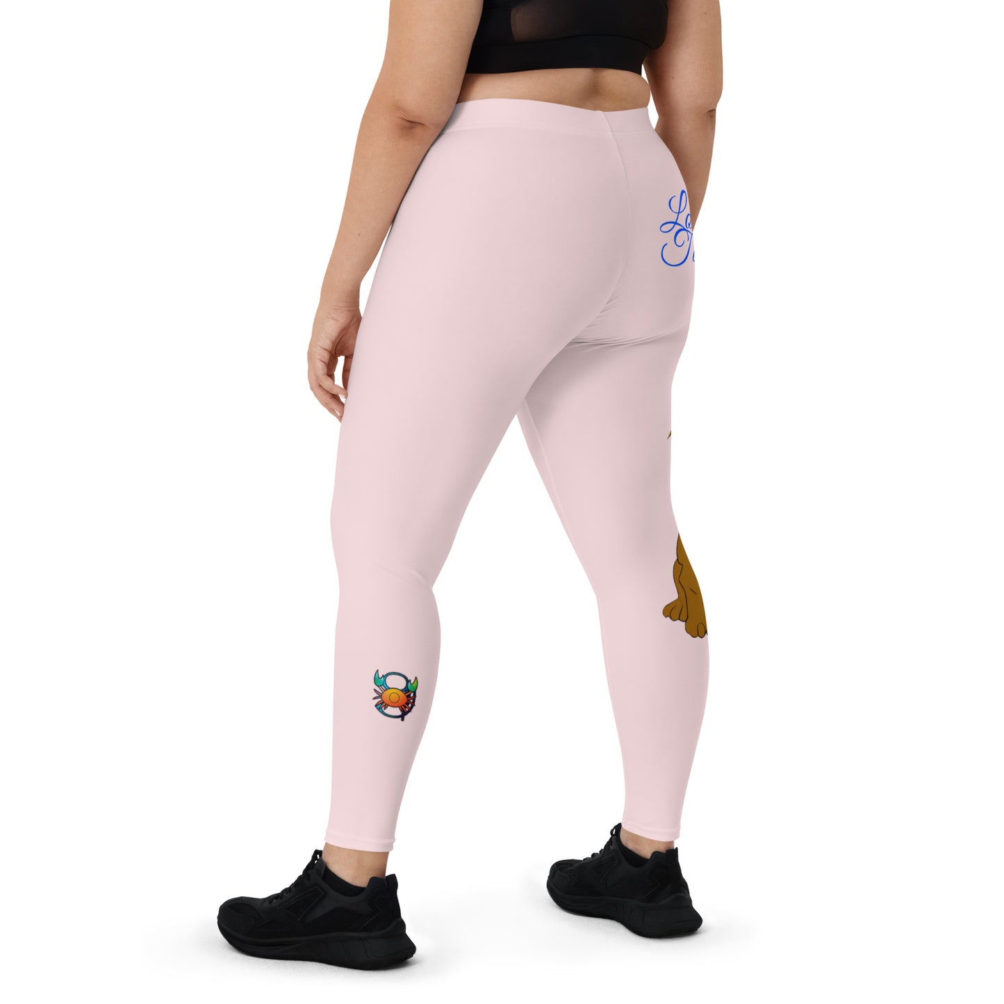 PALE PINK CANCER LEGGINGS NINAH 11