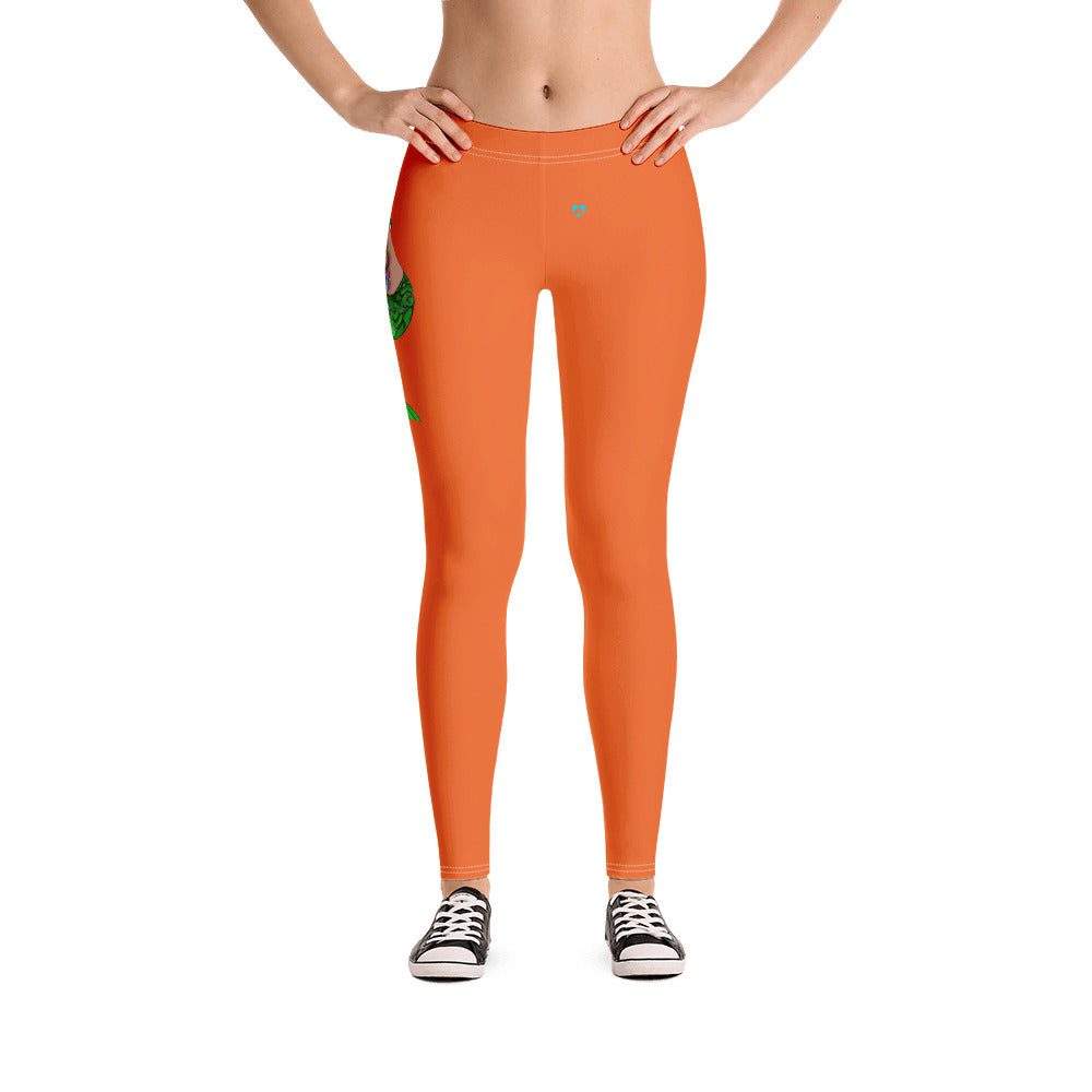 ORANGE AQUARIUS LEGGINGS NINAH 6