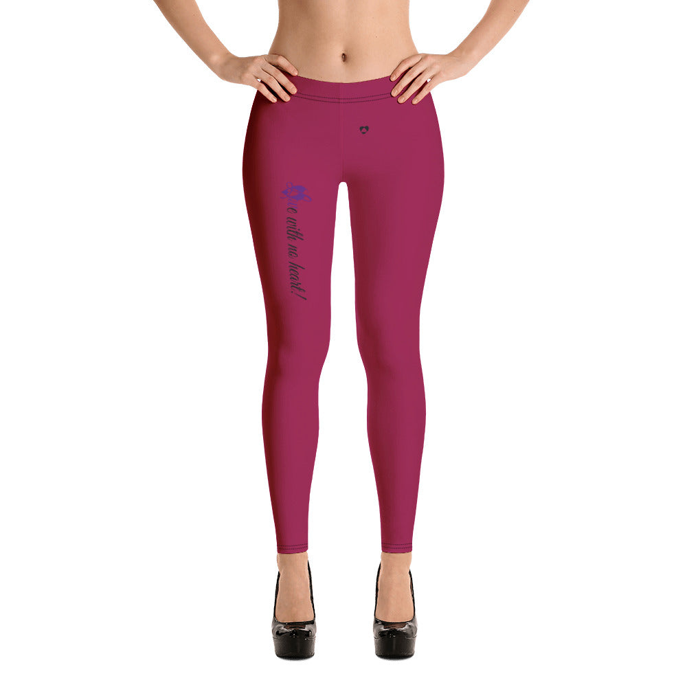 BURGUNDY ARIES LEGGINGS NINAH 6