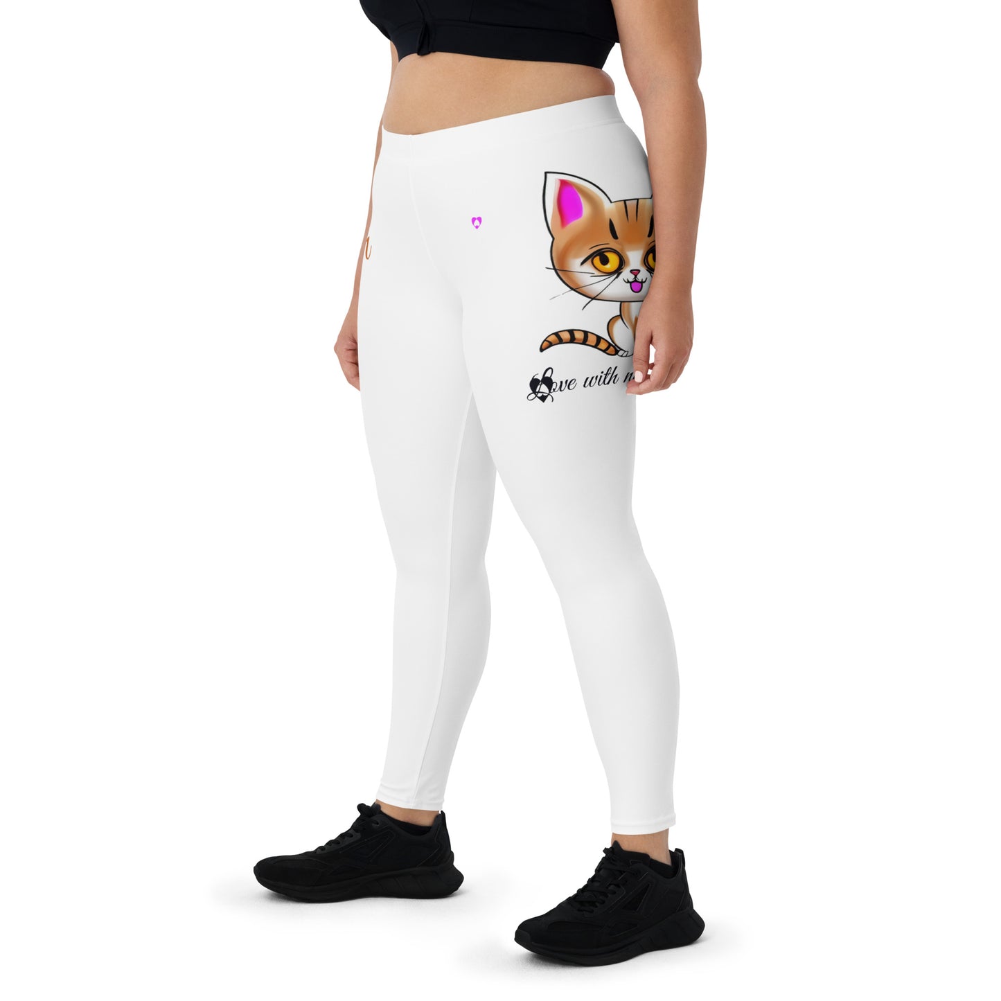 WHITE CANCER LEGGINGS NINAH 1