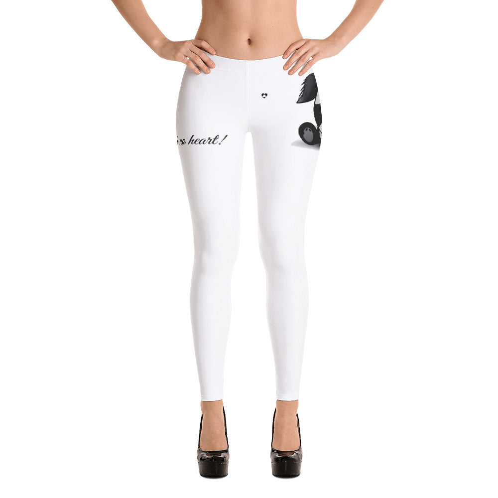 WHITE CANCER LEGGINGS NINAH 2