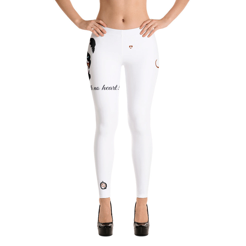 WHITE CANCER LEGGINGS NINAH 3