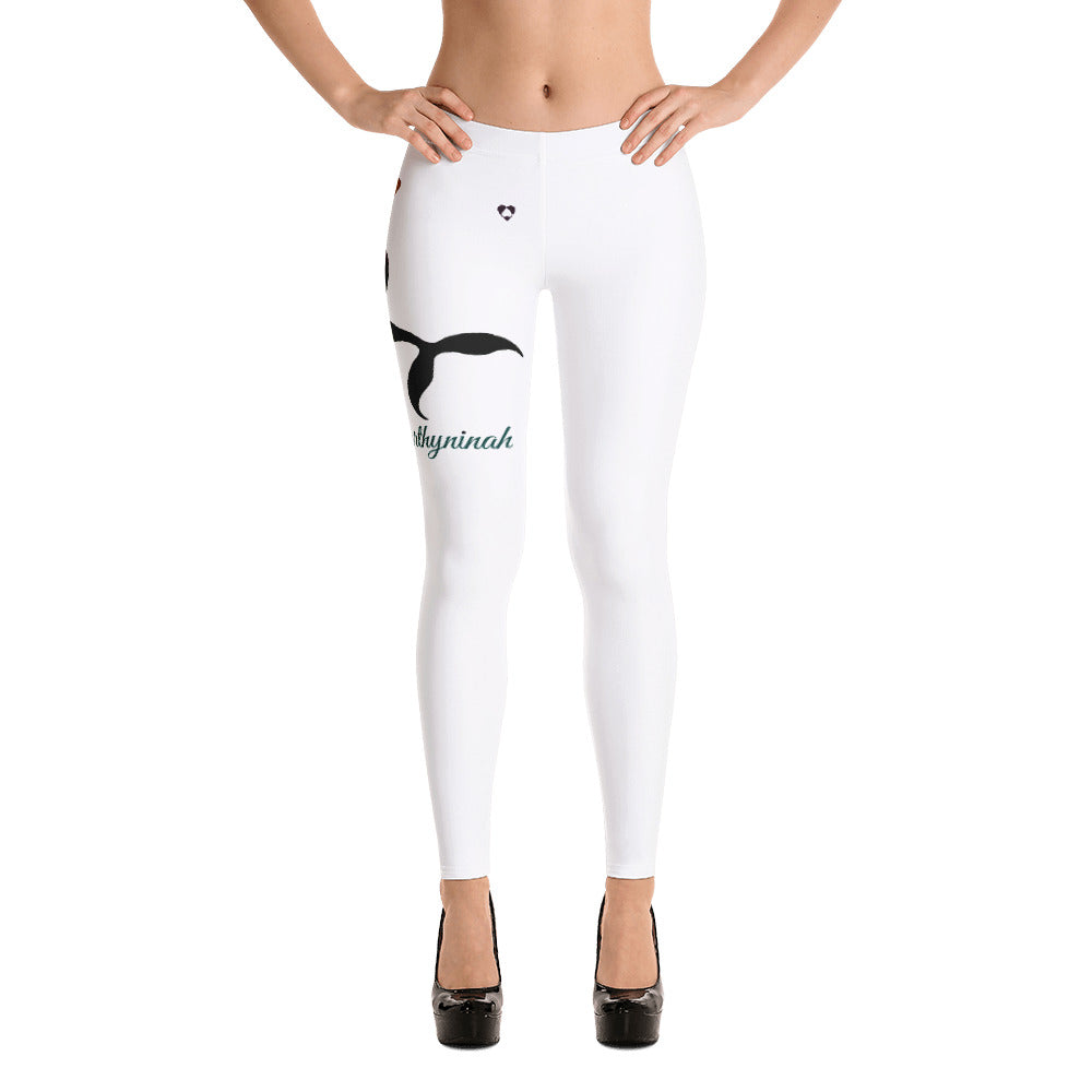 WHITE CANCER LEGGINGS NINAH 5