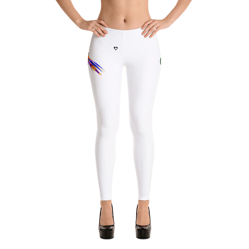 WHITE CANCER LEGGINGS NINAH 8