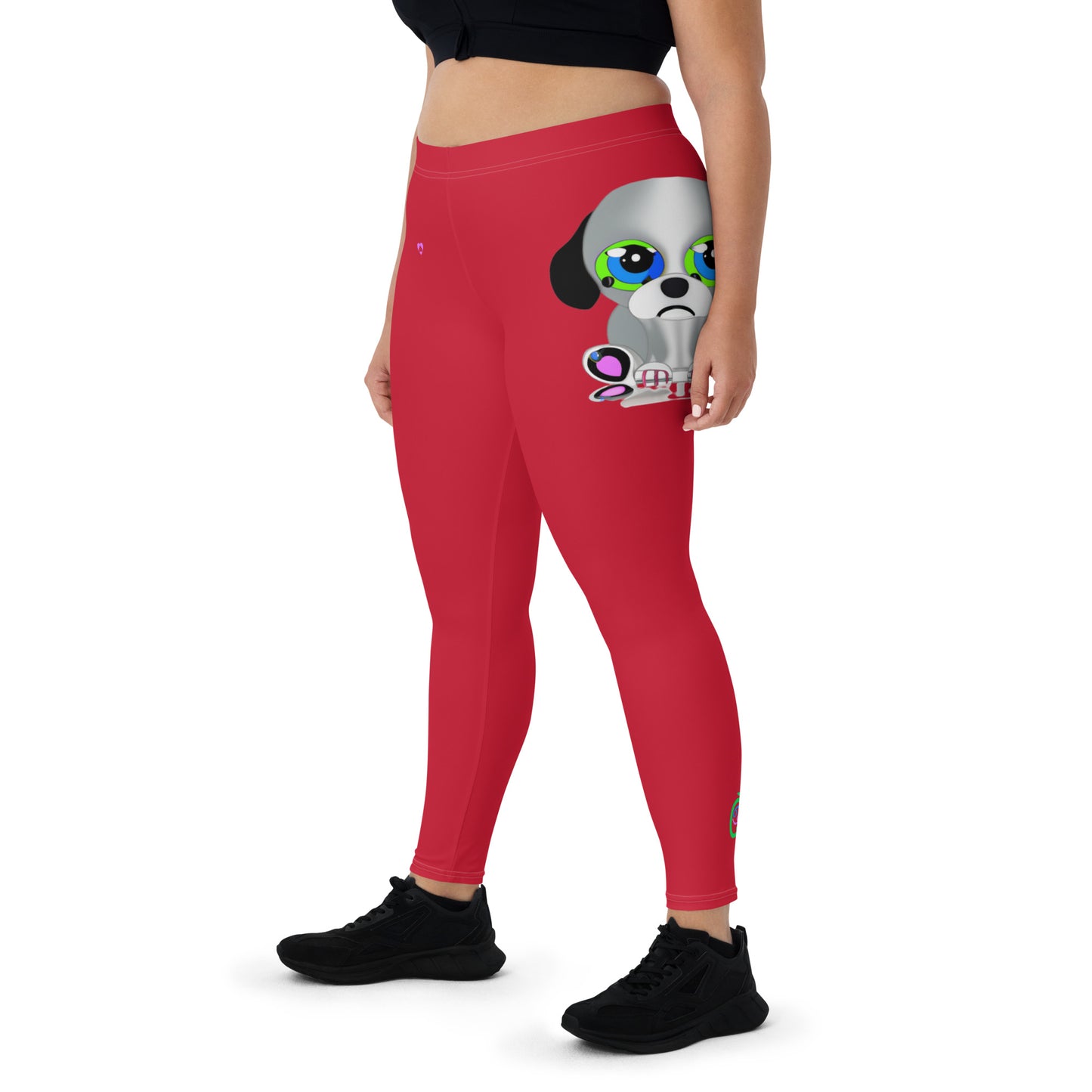 RED CANCER LEGGINGS NINAH 9