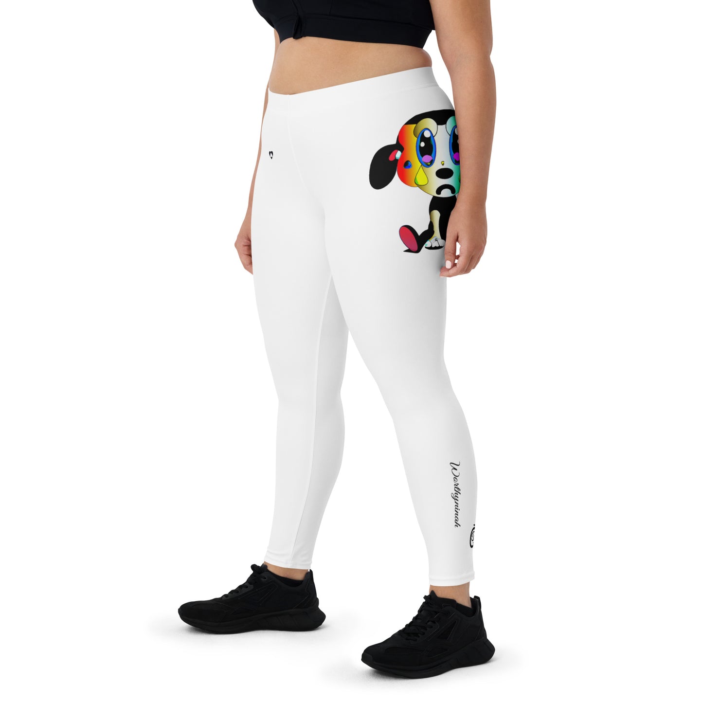 WHITE CANCER LEGGINGS NINAH 10