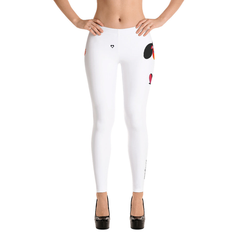 WHITE CANCER LEGGINGS NINAH 10