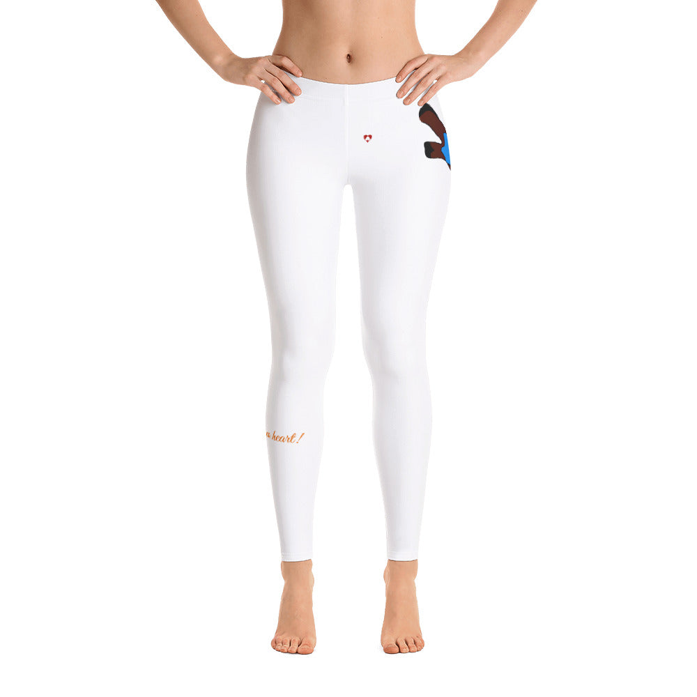 WHITE CAPRICORN LEGGINGS NINAH 2