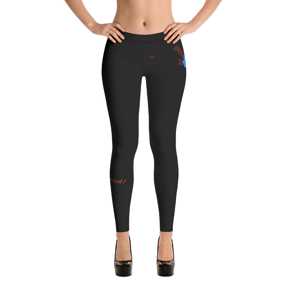 BLACK CAPRICORN LEGGINGS NINAH 2