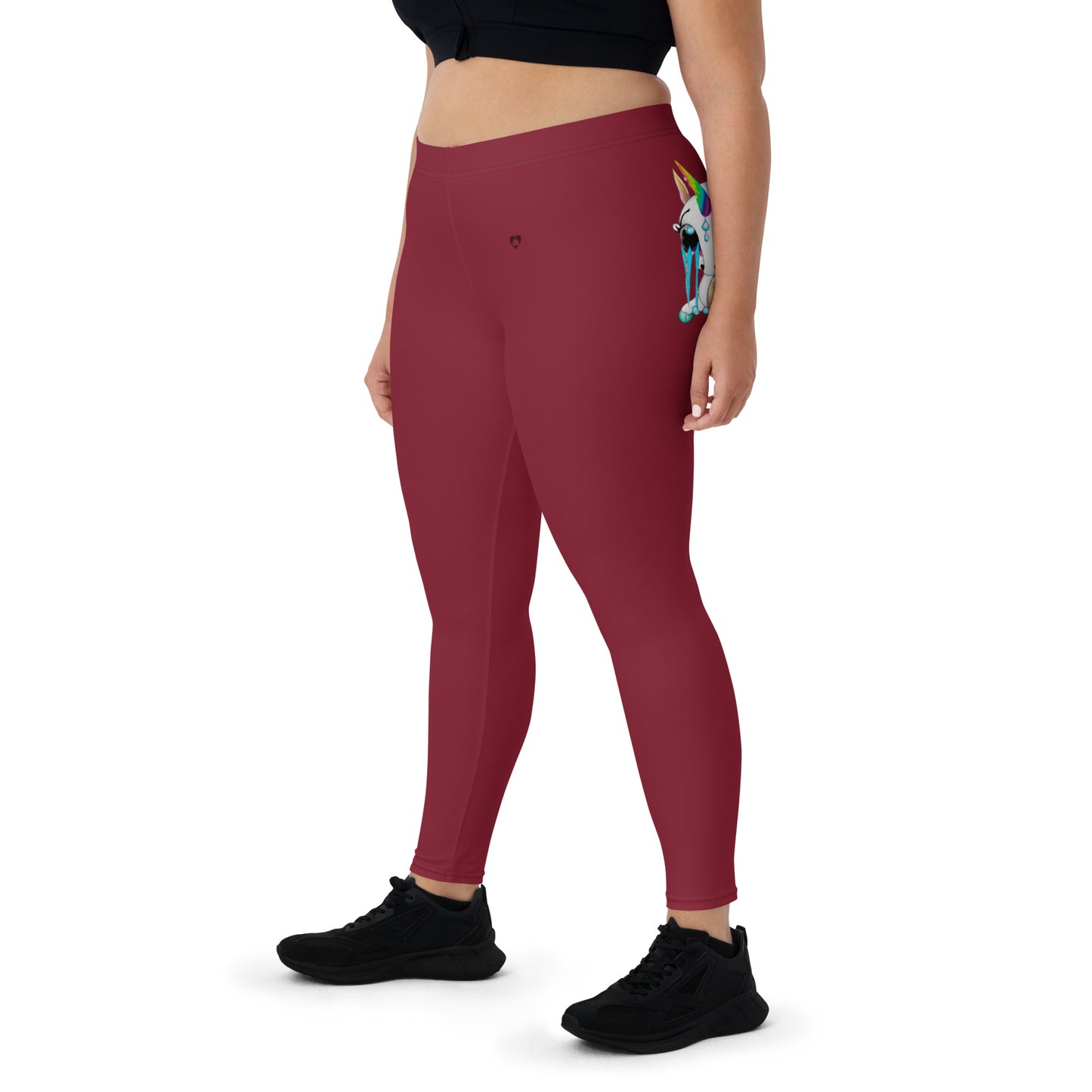 BURGUNDY GEMINI LEGGINGS NINAH 4