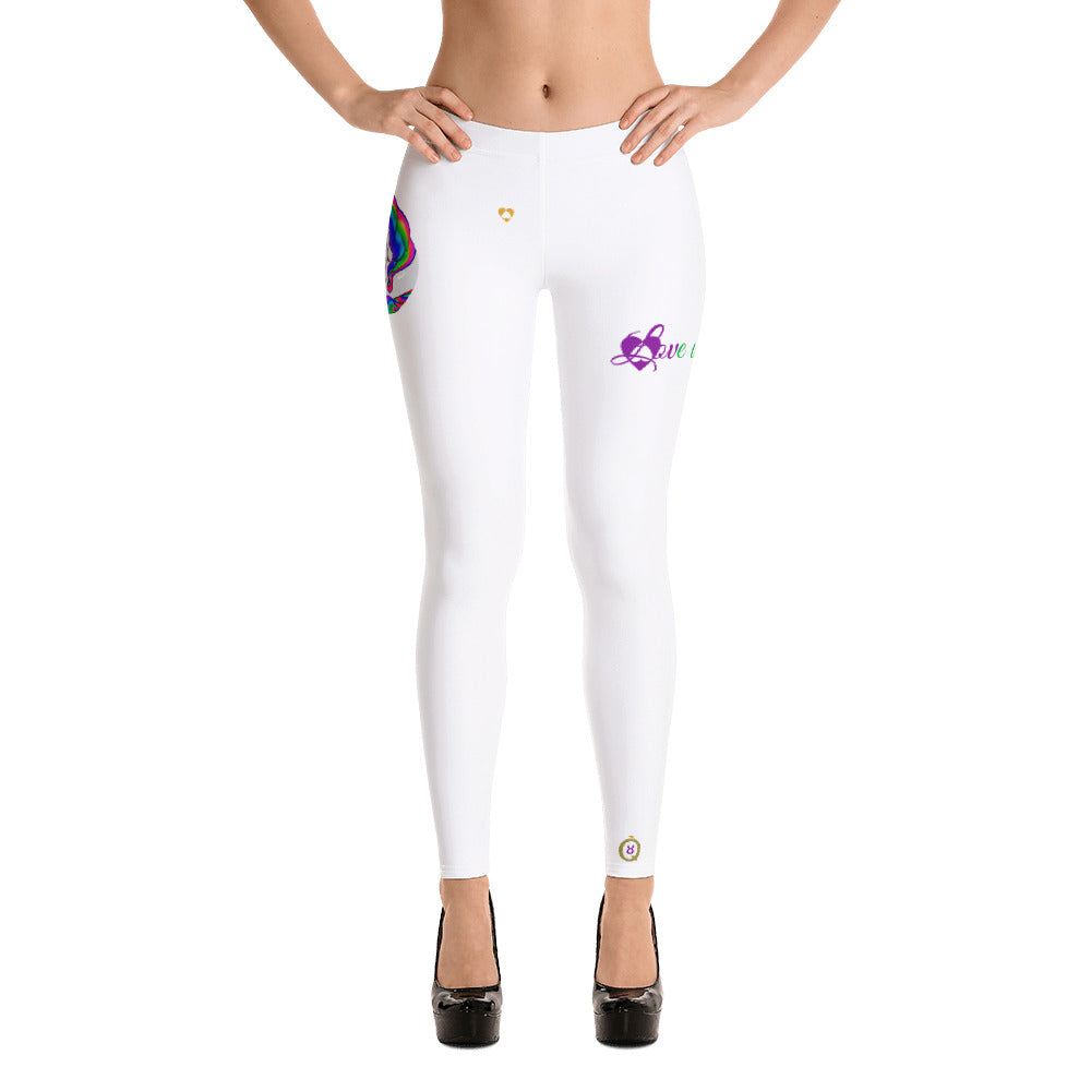 WHITE TAURUS LEGGINGS NINAH 6