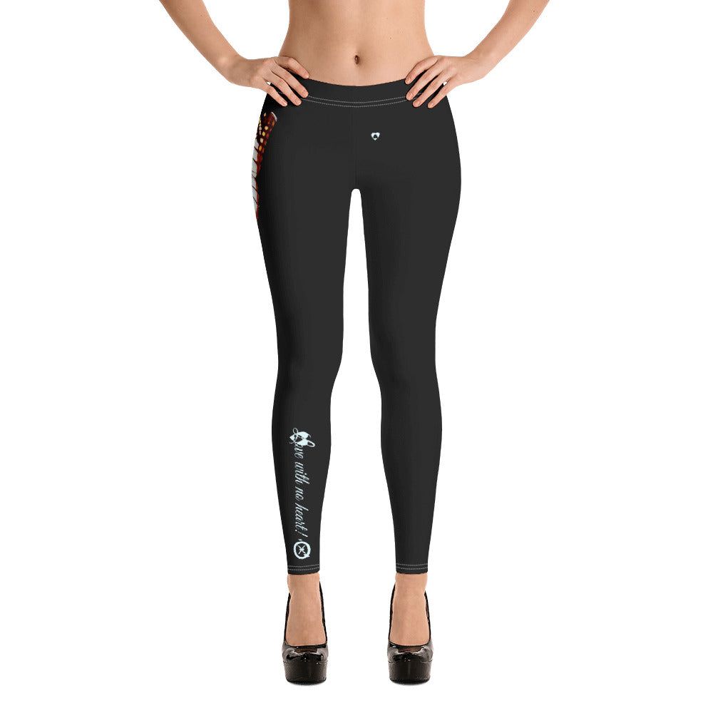 BLACK PISCES LEGGINGS NINAH 1