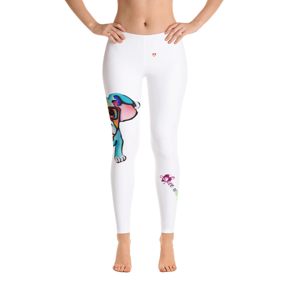 WHITE AQUARIUS LEGGINGS NINAH 13