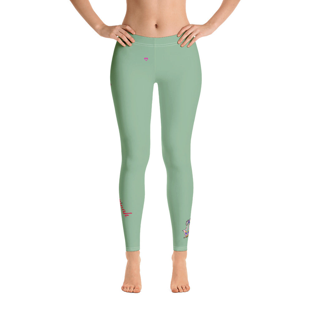 DARK SEA GREEN GEMINI LEGGINGS NINAH 13