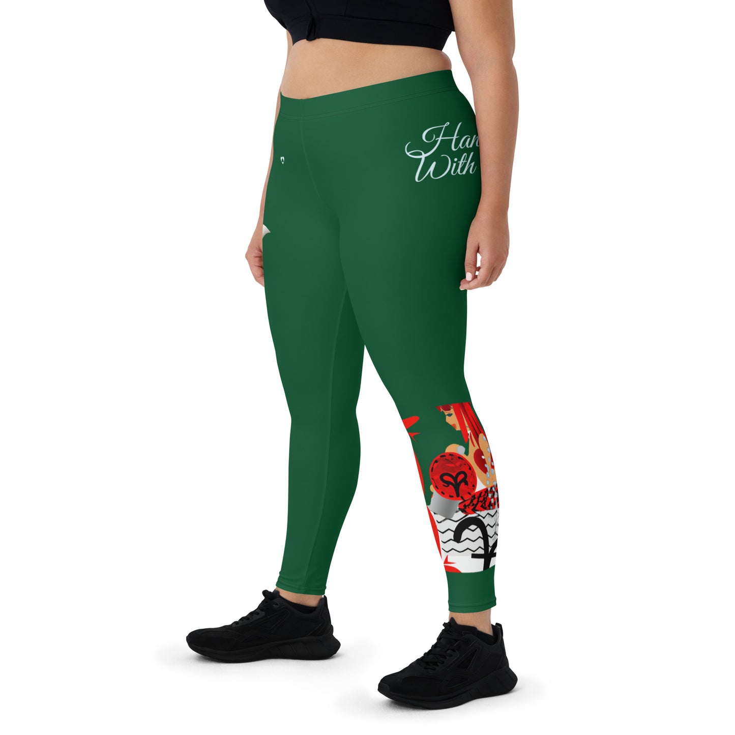 FOREST GREEN AQUARIUS LEGGINGS NINAH 14