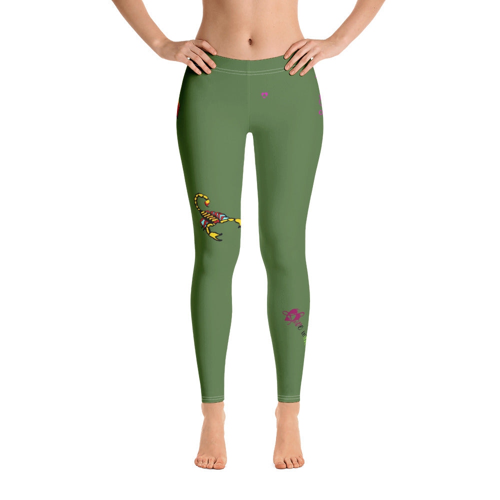 FERN GREEN SCORPIO LEGGINGS NINAH 13