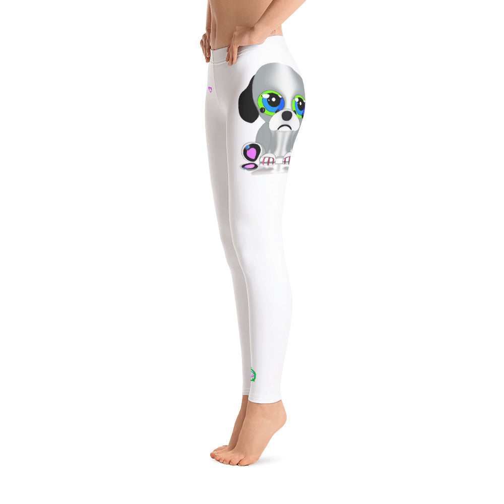 WHITE CANCER LEGGINGS NINAH 9