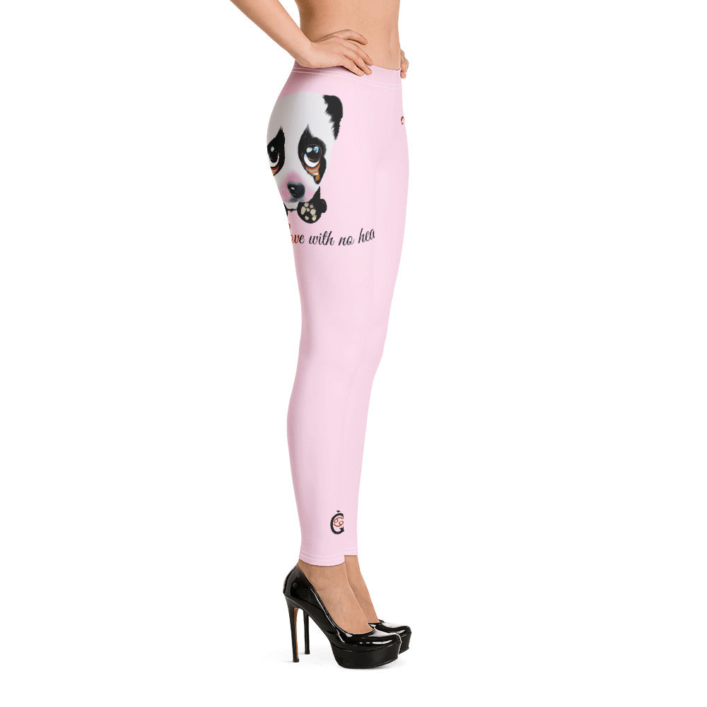 PIG PINK CANCER LEGGINGS NINAH 3