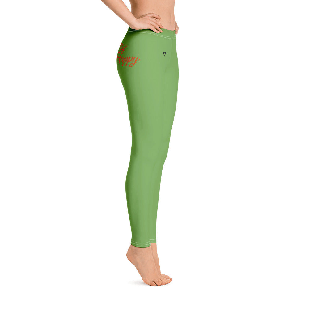 GREEN CANCER LEGGINGS NINAH 10