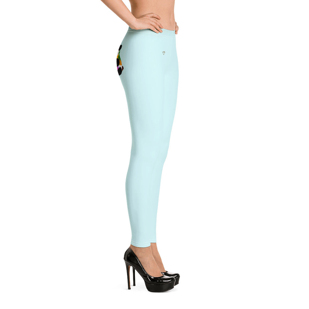 LIGHT CYAN LEO LEGGINGS NINAH 9