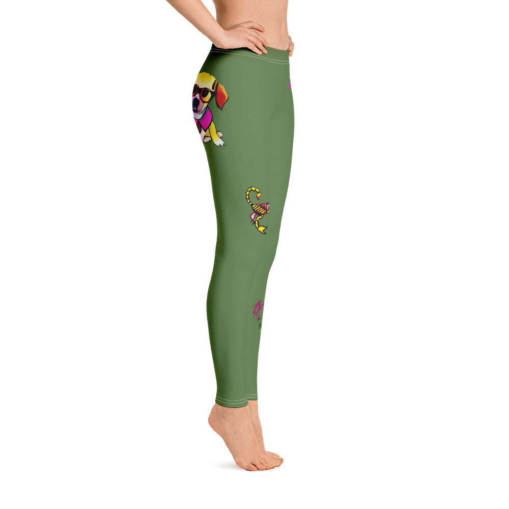 FERN GREEN SCORPIO LEGGINGS NINAH 13